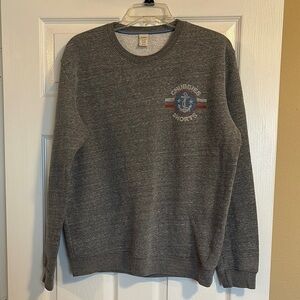 Chubbies men’s gray crew neck sweatshirt size medium